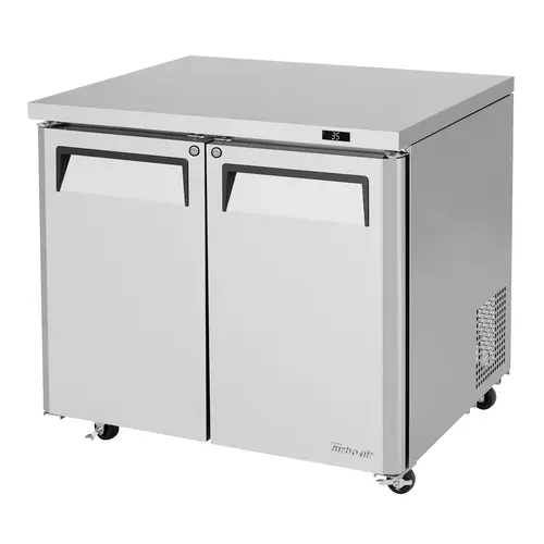 Turbo Air MUR-36L-N6 36 1/4" W Undercounter Refrigerator w/ (2) Section & (2) Door, 115v