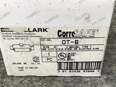 New | in-Stock Killark OT-6 Electrical Fittings California US | Davliegogo LLC #1729090