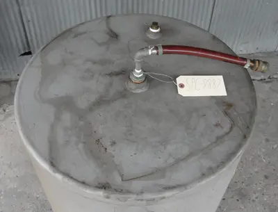 SPC8887  Tank 60 gallon vertical tank, Stainless Steel, flat