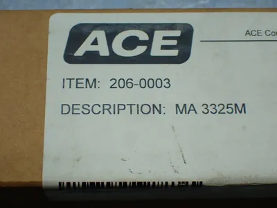 NEW ACE CONTROLS 2060003