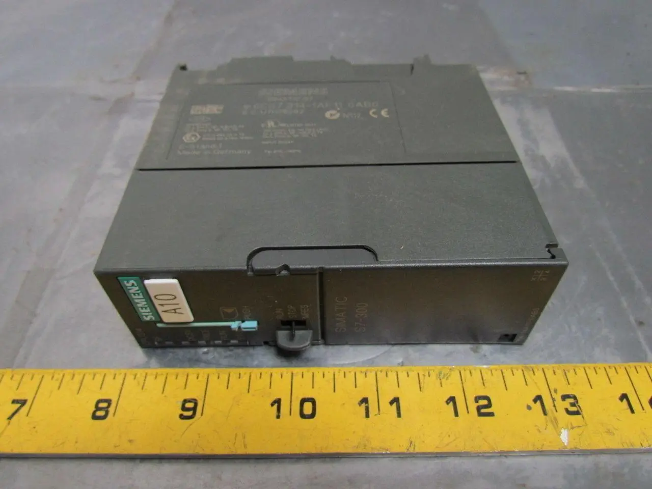 Siemens 6ES7 314  Simatic S7 CPU 314 Standard Controller W/Memory Card 24VDC