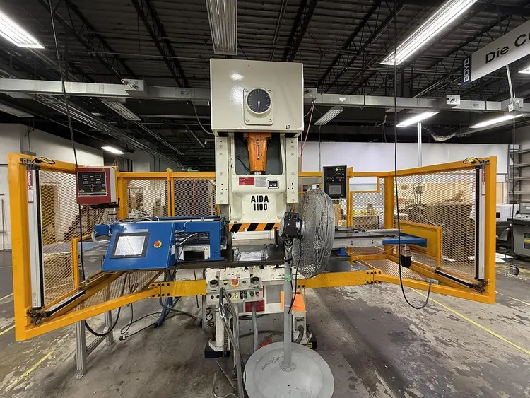 Used 2017 AIDA NC1-1100 Straight Side Presses Michigan US | Midwest Press and Automation #1319636