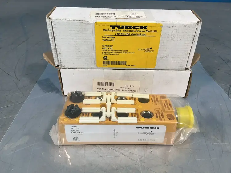 New | in-Stock TURCK VBKB 80CS12 Terminal Blocks Ohio US | HGR 24 #1515805