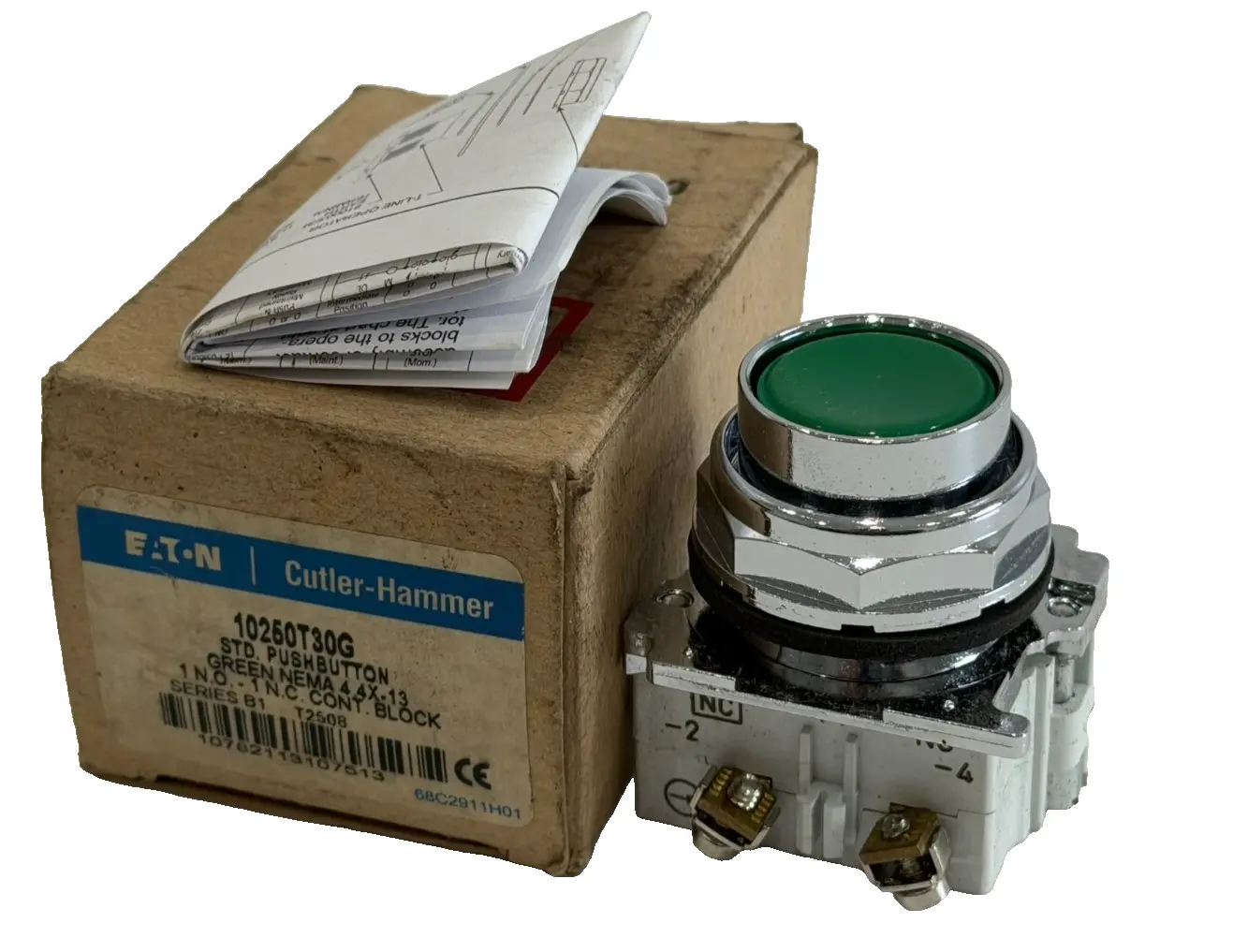 NEW EATON CUTLER HAMMER 10250T30G PUSH BUTTON