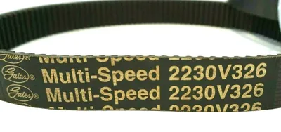 3 NEW GATES 2230V326 MULTI-SPEED BELTS