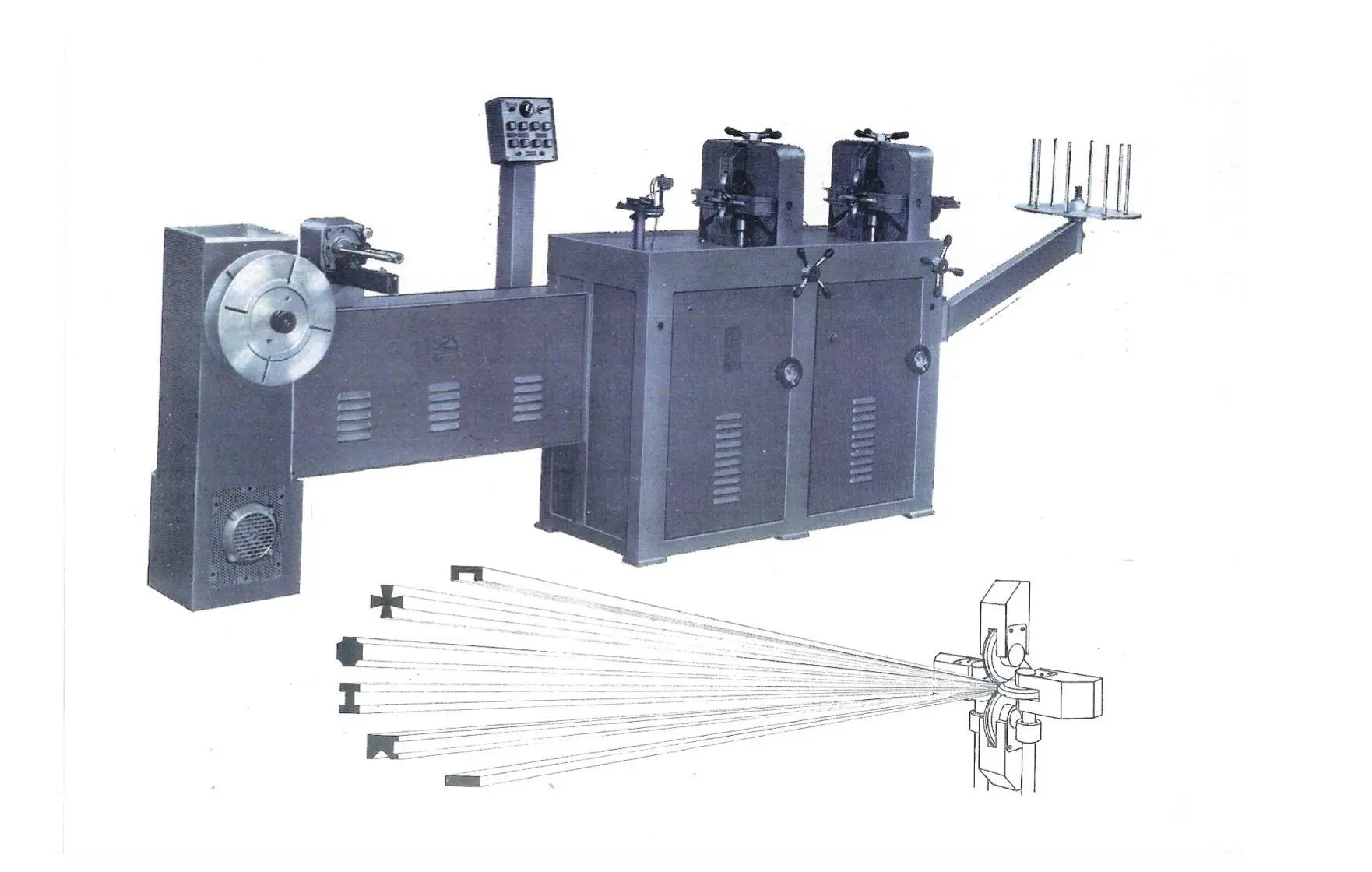 USED IRM 4P TANDEM TURKSHEAD MACHINE