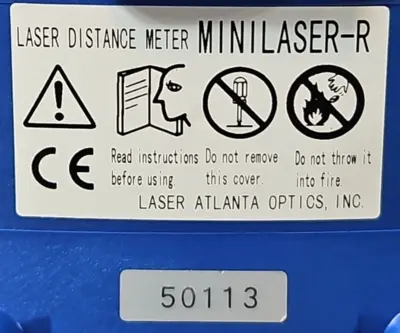 Laser Atlanta Optics MINILASER-R Laser distance meter 50113 (BIN4.4.4)