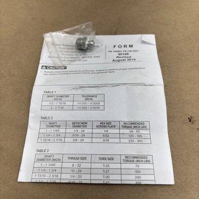 NEW SealMaster FBMH-23T