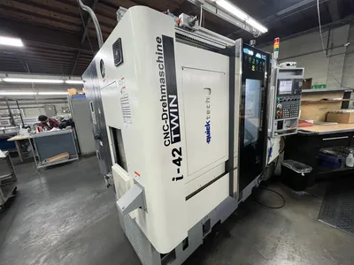 Used 2023 QUICK-TECH I42-TWIN CNC Lathes Arizona US | Midstate Machinery #1259620