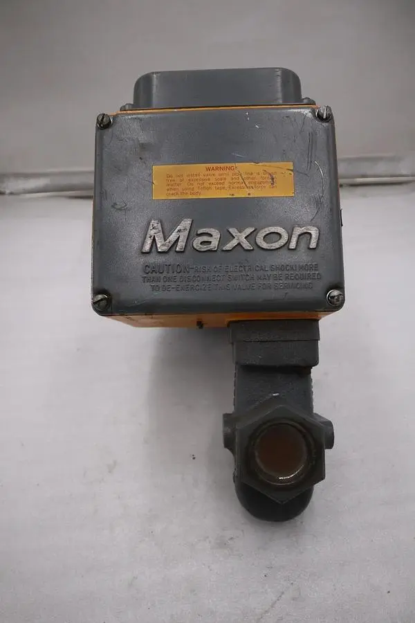 New Maxon 1.5" 5000 0 Natural Gas Shut Off Valve 70 PSI 115 Volt Trim 1-1 6 Sec