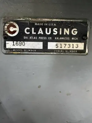 Used CLAUSING 1690 Heavy Duty & Sensitive Single Spindle Drills Georgia US | The Equipment Hub #1147092