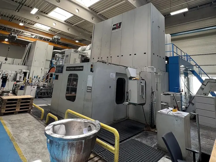 Used 2005 WALDRICH COBURG MULTITURN 1500 FM Multitasking Machining Centers Georgia US | Shub Machinery #1518567