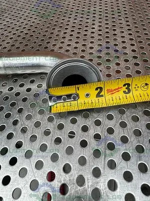 USED ITT PURE FLO ADVANTAGE 3 - WAY DIAPHRAGM VALVE W/ 1" TO 1/2" SANITARY FITTING
