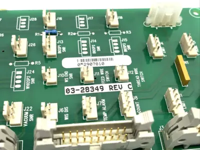 03-28349 | ASM  Rev. C Sensor And Switch Circuit Board For Eagle 60 Bonder - Used