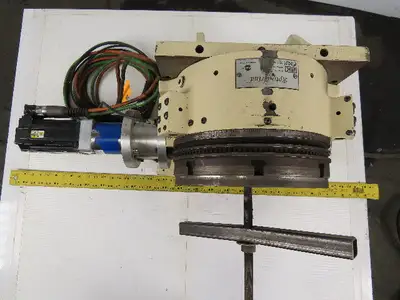 Bourn & Koch 12" Precision Roto-Grind Motorized Vertical Rotary Table Positioner