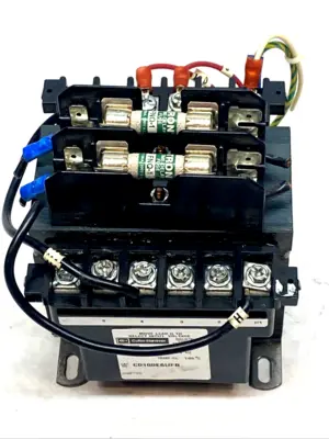 Used Cutler-Hammer Control Transformer 100VA w/ Primary Fuse Block Transformers Michigan US | Maverick Industrial Sales #1401081