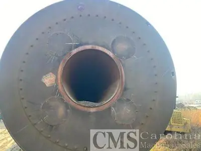 Unknown 12x70 Triple Pass Drum Rotary Drum Dryer with Gas Burner