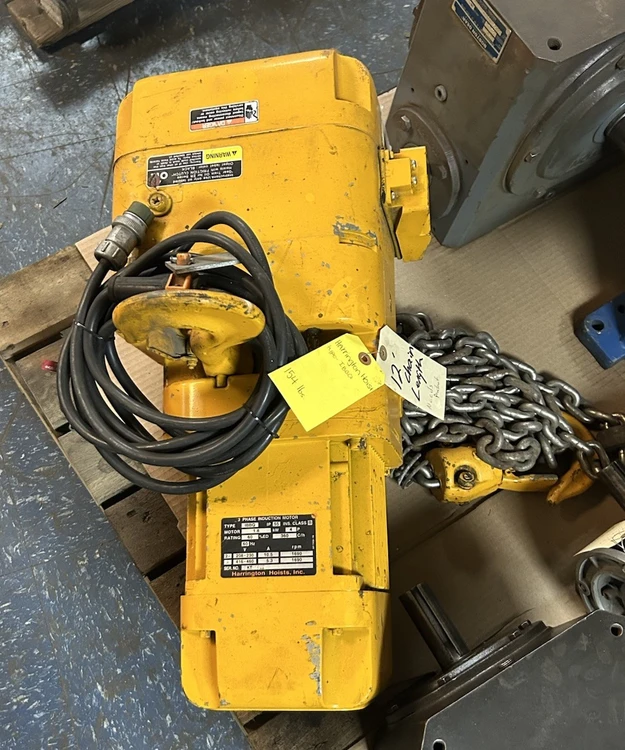 Used HARRINGTON HOISTS IBBQ Hoists (All Types) Ohio US | Surplus Asset Holdings #1508220