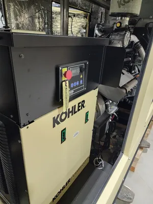 New Surplus 150KW Kohler KG150 Natural Gas Generator 600V INSTOCK 2024 Enclosed