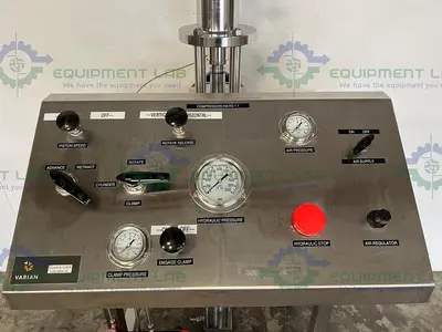 USED VARIAN VARIAN L & L4004-1L LOAD & LOCK 4" PROCESS COLUMN SYSTEM