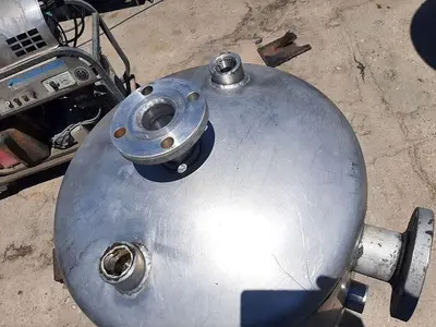 Tank, 50 Gallon, 316 Stainless Steel, 60 PSI, CE Howard #S744707