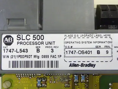 USED ALLEN BRADLEY 1747-L543 SER B