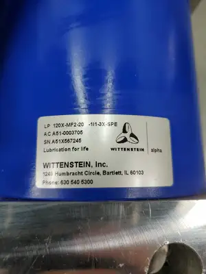 Used Wittenstein LP120X-MF2-20-1I1-3X-SPE PLANETARY GEAR Gearboxes South Carolina US | Palmetto Automation #1160048