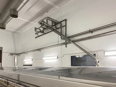 Kalt/GEA Westfalia 24 TPD complete cheese plant.