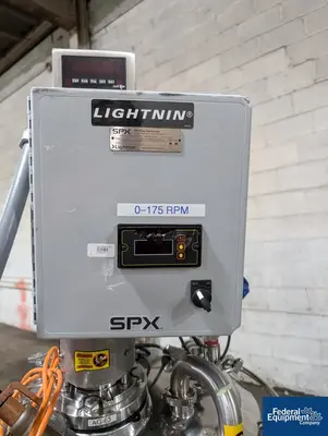 USED Bulling Metal Works 125 Liter Bulling Metal Works Reactor, 316L S/S, 45/75#