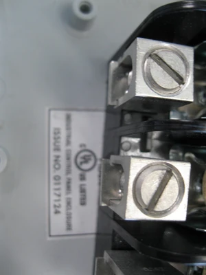 Ferraz Shawmut 60308T 30A 600V Class T Fuse Holder in Plastic Fibox Enclosure F2