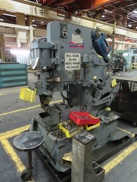 HILL-ACME 5 Ironworker | Mohawk Machinery