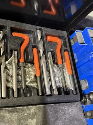 Drill, Tap, Helicoil Set & T-Slot Clamp Set