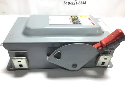Square D HU362A Heavy Duty Safety Switch 60A