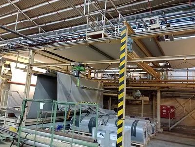 USED 1982 BRÜCKNER BACK COATING LINE