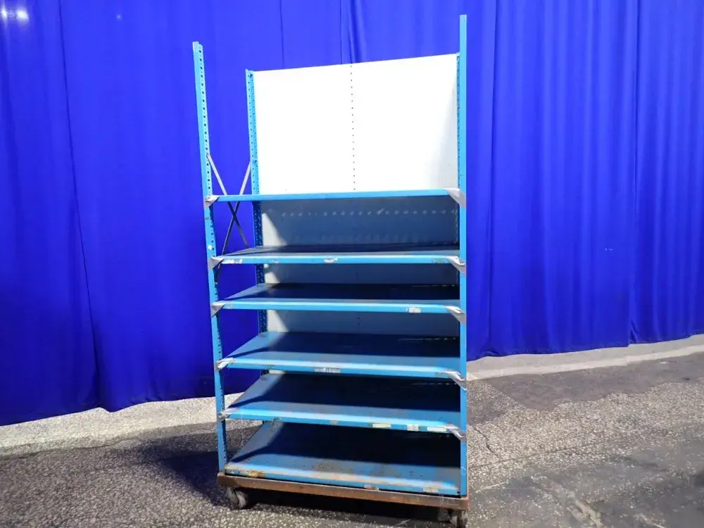 6 @ 23.75" X 47.25" Metal Shelving