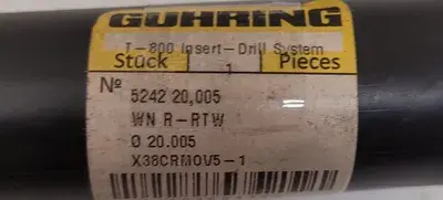 USED GUHRING 5242 - 20,005