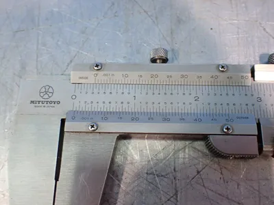 Used MITUTOYO 160124 Vernier Calipers Ohio US | HGR 24 #1249435