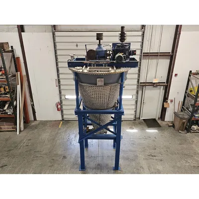 Used JH Day Stainless Steel Jacketed Nauta Cone Mixer - 80 cu ft