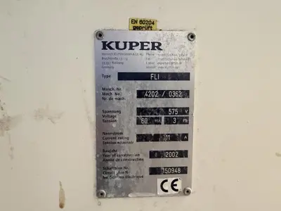 USED KUPER FLL