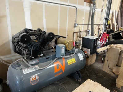 2015 DV SYSTEMS IS10-100120 Lubricated Reciprocating Air Compressors | Complete Cutting Solutions (1)