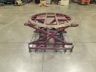 Southworth Pallet Pal 360 Positioner Rotator Spring Level Loader Turntable 43"
