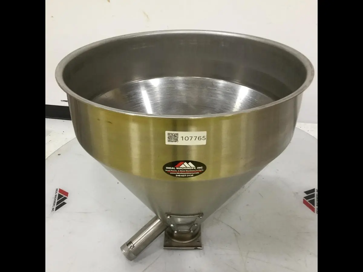 USED METAL FABRICATOR HOPPER