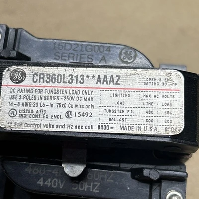 USED GE CR360L313 AAAZ