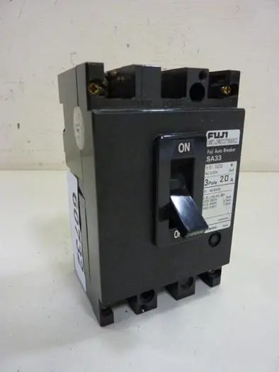 Used FUJI ELECTRIC SA33-20 Circuit Breakers Michigan US | Ideal Machinery #604207