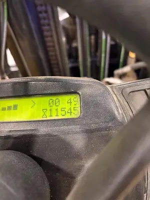 12,000 POUND HYSTER S120FTPRS FORKLIFT WITH 72" CASCADE CLAMP