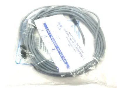 NEW IMI BIMBA CURRENT SINKING HALL EFFECT SWITCH, NPN, W/ 5M MATING CABLE