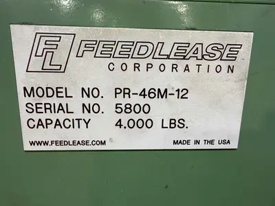 Used 2017 FEEDLEASE CORPORATION PR46M12 Material Handling (misc) Ohio US | HGR 24 #1548242