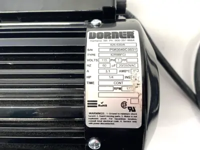 Used Dorner eDrive Electric Motor 1-Phase 115V 3.1A 42R8BFCI, 826-630/A A.C. Motors Michigan US | Maverick Industrial Sales #1401156