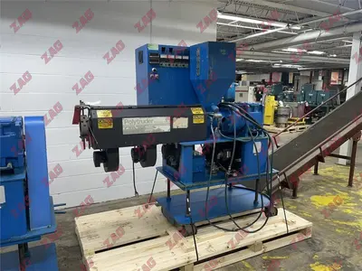 1.75" Polytruder, 24:1 L/D Ratio, 15 HP AC Motor