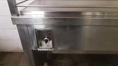 152-0418 HCH 70'' Pizza Buffet Warmer Server